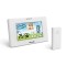 Termometru digital si ceas cu alarma exterior / interior alimentare
