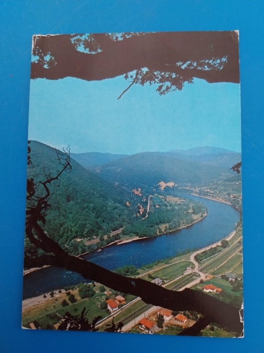 CPIB 23047 CARTE POSTALA - VALEA OLTULUI LA CACIULATA, CIRCULATA, 1969, STAMPILE, TIMBRU