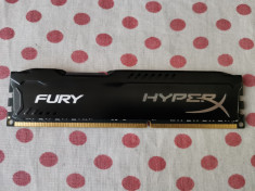 Memorie HyperX Fury Black 8 GB DDR3 1866 MHz CL10. foto