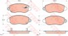 Set placute frana,frana disc FORD TRANSIT platou / sasiu (FM, FN) (2000 - 2006) TRW GDB1424