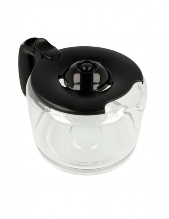 Cana cafetiera Tefal Maison si Tefal Element, neagra, 1.25l, cu capac - SS-207199
