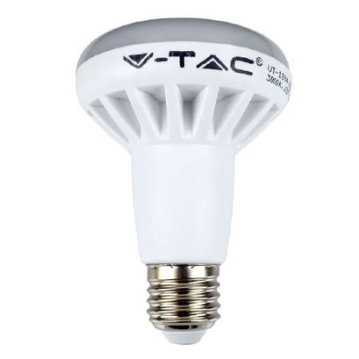 Bec LED E27 10W R80 6400K alb rece V-TAC foto
