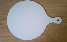 Tocator din mdf alb, 270x200x2, 5 mm, blank pentru personalizare foto