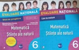 MATEMATICA SI STIINTELE NATURII, CLASA A 6-A: GHID DE PREGATIRE, CAIET DE EVALUARE-IUNONA STAS, GABRIEL VRA-249321