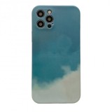 Husa protectie Flippy compatibila cu Apple iPhone 11 Tpu Ombre, Verde/Alb