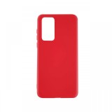Husa Huawei P40 Lemontti Silicon Silky Rosu