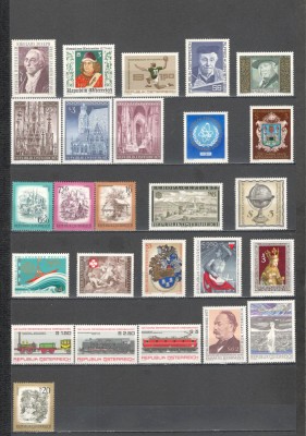 Austria.1977 Lot 20 serii MA.852 foto