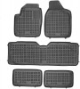 Covorase presuri cauciuc Premium stil tavita Seat Alhambra 7 locuri 1996-2010, Rezaw Plast