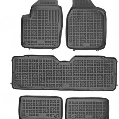 Covorase presuri cauciuc Premium stil tavita Seat Alhambra 7 locuri 1996-2010
