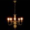 Candelabru, auriu, 5 becuri E14 - 9