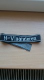 WW2 Banderola Germana SS Waffen SS-Vlaanderen