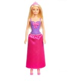 Papusa Barbie cu rochie, diadema si cizme, Mattel