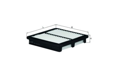 MAHLE LX 877 Filtru aer foto
