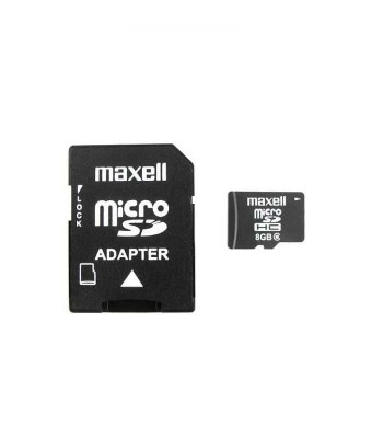 Card microSDHC 8GB clasa10 Maxell cu adaptor SD X-SERIES MICRO SDHC foto