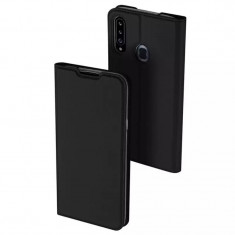 Husa Samsung Galaxy A20S Flip DuxDucis Skin Negru foto