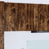 vidaXL Dulap suspendat de bucătărie Stejar fumuriu 40 x 31 x 80 cm 885030