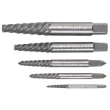 Set extractoare pentru suruburi rupte Topex, 5 piese, uz universal