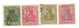 Germania - Germania noi, 1920-1922 - valori obliterate