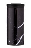 24bottles - Cana termica Travel Tumbler Black Marble 600ml