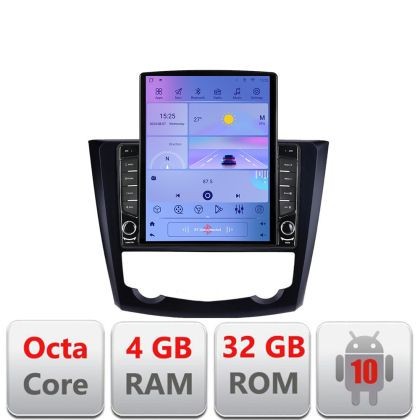 Navigatie Renault Kadjar G-9030 ecran tip TESLA 9.7&quot; cu Android Radio Bluetooth Internet GPS WIFI 4+32GB DSP 4G Octa C CarStore Technology