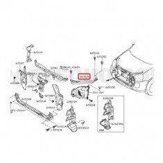 Trager panou central Nissan X-Trail (T31), 09.2007-09.2014, parte montare Fata, Stanga, RapidAuto 275104-5