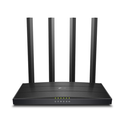 TP-link AC1200 Wireless MU-MIMO Gigabit Router, ARCHER C6U, IEEE 802.11ac/n/a 5 GHz IEEE 802.11n/b/g 2.4 GHz, 5 GHz: 867 Mbps (802.11ac), 2.4 GHz: 400 foto