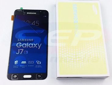 LCD+Touchscreen Samsung Galaxy J7 2016 / J710F BLACK original foto