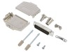 Conector D-Sub 25 PIN Tată Lipire pe Cablu Gold Flash UNC 4-40