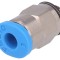 Conector Push-In filetat M5