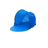 Cort plaja si picnic semi-deschis Edman, protectie UV, formare automata, 142x72x60 cm, Albastru