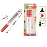 Cumpara ieftin Markere Tabla Magnetica, Rosii, Set 2 Bucati, Uscare Rapida, Varf 2-3mm