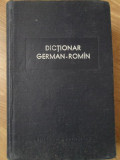 Dicționar German-Rom&acirc;n, Mihai Isbășescu, 1958, Științifică, 1183 pagini, Copertă Cartonată