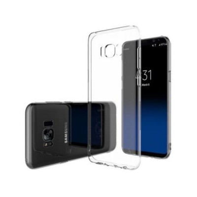 Husa de protectie Slim TPU pentru Samsung Galaxy S8 Plus, Transparenta foto