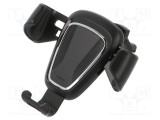 Suport auto negru pentru grilă de ventilație 63-88mm BASEUS