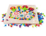 Joc mozaic din lemn Pixel, 240 piese, 7Toys, Brand