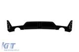 Difuzor tip M Performance Design Design potrivit pentru bara M din spate a BMW Seria 3 G20 dupa 2022 -o---o-, lac negru Performance AutoTuning