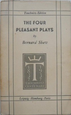 The Four Pleasant Plays - Bernard Shaw foto
