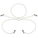 OHMAMA FETISH 4 NIPPLE CLAMPS WITH CHAIN NECKLACE