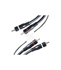 Cablu audio 2x RCA 5m dublu ecranat cu remote Cabletech foto