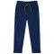 Pantaloni pentru copii cu șnur, bleumarin, 140