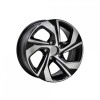 Set 4 Jante Aliaj PDW R17 5x114.3 ET35 7.5J Negru Lucios Polish