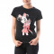 E293-1 Tricou cu maneca scurta si imprimeu Minnie Mouse