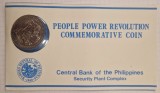 Philippines, Filipine, 10 Piso, 1988, KM#250, in Folder, comemorativa