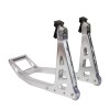 Stand Moto Aluminiu Roata Fata Dema 24195, 225Kg, Rulmenti ABEC, Suport Ax Cauciuc, 620x280x370mm