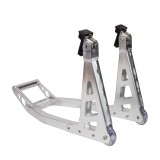 Cumpara ieftin Stand motocicleta din aluminiu pentru roata din fata Dema 24195, 225 Kg