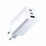Incarcator Retea Allity. ATC-01-65WACC Fast, 65W, 3.25A, 1 x USB-A - 2 x USB-C, Alb