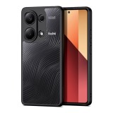 Husa pentru xiaomi redmi note 13 pro 4g / poco m6 pro 4g, dux ducis aimo series, black
