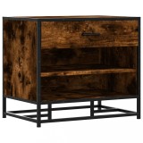 Cumpara ieftin Banca pentru pantofi, stejar afumat, lemn prelucrat si metal