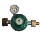 Set regulator gaz de presiune cu furtun si manometru Grandhall A00080040T