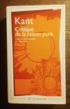 Cumpara ieftin Kant - Critique de la raison pure